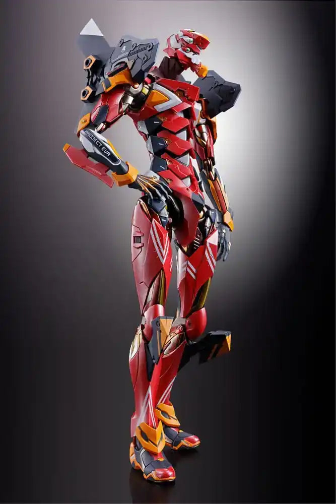 Neon Genesis Evangelion Metal Build Diecast Actionfigur Eva Production Model-02 30th with the Spear of Cassius 22 cm - Smalltinytoystore