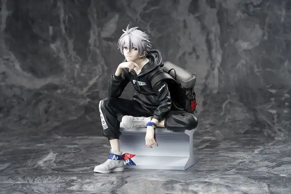 Neon Genesis Evangelion PVC Statue 1/7 Kaworu Nagisa Original Color Ver. Radio Eva Part 3 18 cm - Smalltinytoystore
