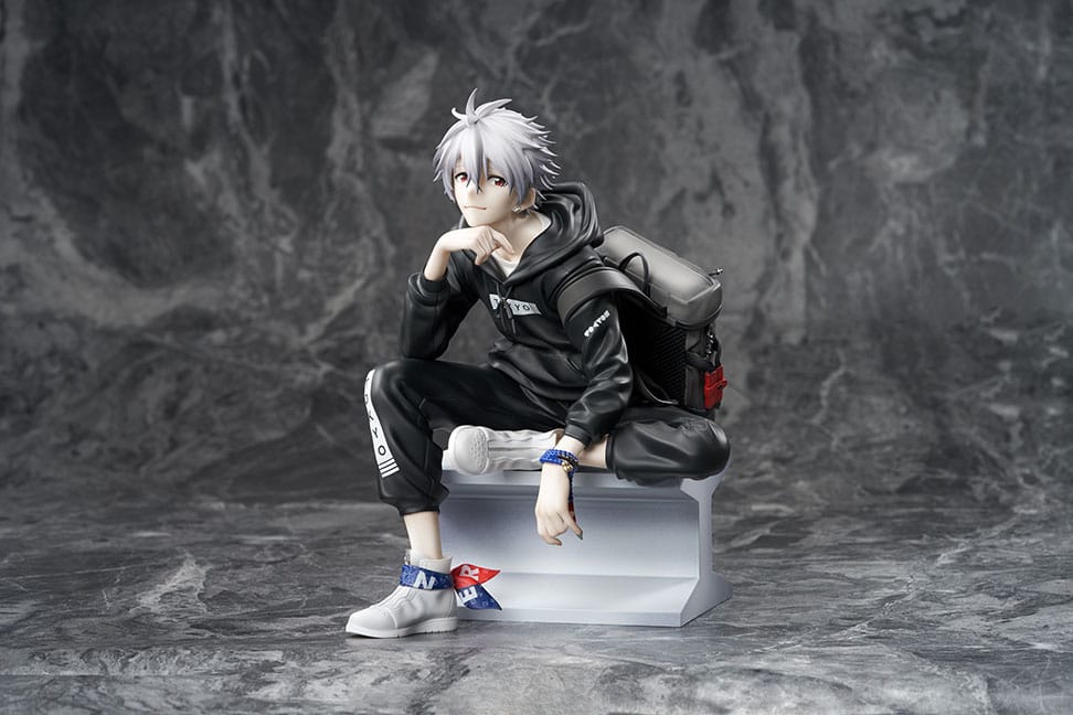 Neon Genesis Evangelion PVC Statue 1/7 Kaworu Nagisa Original Color Ver. Radio Eva Part 3 18 cm - Smalltinytoystore