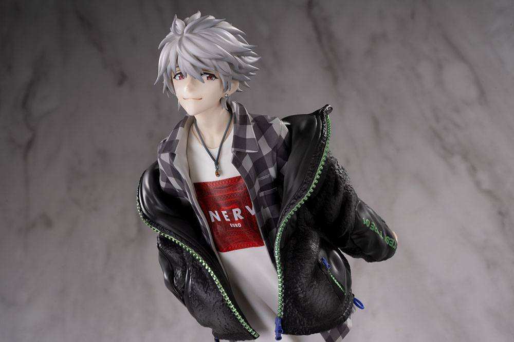 Neon Genesis Evangelion PVC Statue 1/7 Kaworu Nagisa Ver. Radio Eva Part 2 Original Color 25 cm - Smalltinytoystore