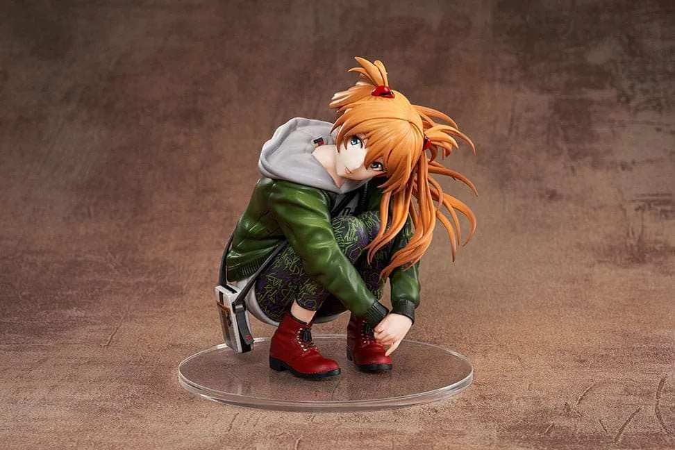 Neon Genesis Evangelion PVC Statue 1/7 Shikinami Asuka Langley Ver. Part 3 Radio Eva 12 cm - Smalltinytoystore