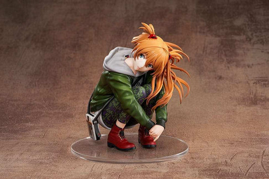 Neon Genesis Evangelion PVC Statue 1/7 Shikinami Asuka Langley Ver. Part 3 Radio Eva 12 cm - Smalltinytoystore