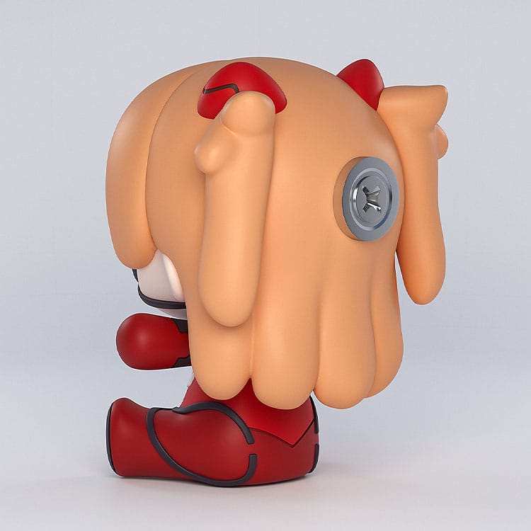Neon Genesis Evangelion: Rebuild of Evangelion Huggy Good Smile Chibi Figur Asuka Shikinami Langley: Eye Patch Ver. 7 cm - Smalltinytoystore