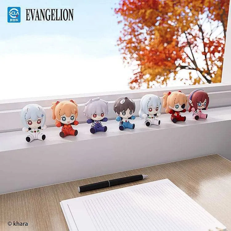 Neon Genesis Evangelion: Rebuild of Evangelion Huggy Good Smile Chibi Figur Rei Ayanami: Plugsuit Ver. 7 cm - Smalltinytoystore