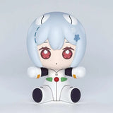Neon Genesis Evangelion: Rebuild of Evangelion Huggy Good Smile Chibi Figur Rei Ayanami: Plugsuit Ver. 7 cm - Smalltinytoystore