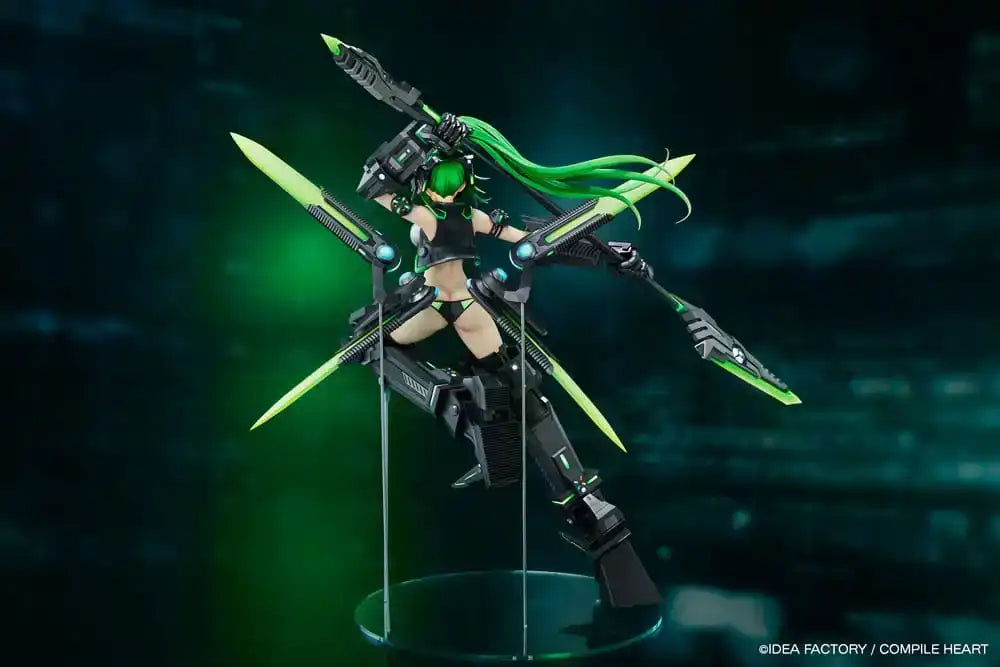 New Dimension Game Neptunia VII PVC Statue 1/7 Next Green 38 cm - Smalltinytoystore