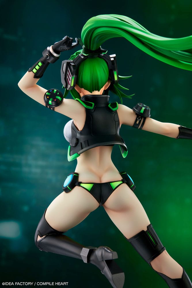 New Dimension Game Neptunia VII PVC Statue 1/7 Next Green Limited Edition 38 cm - Smalltinytoystore