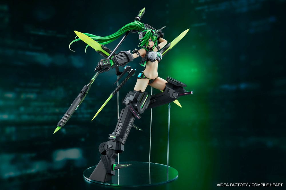 New Dimension Game Neptunia VII PVC Statue 1/7 Next Green Limited Edition 38 cm - Smalltinytoystore