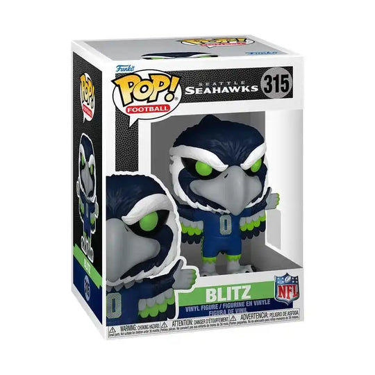 NFL: Legends POP! Sports Vinyl Figur Seahawks- Blitz 9 cm - Smalltinytoystore