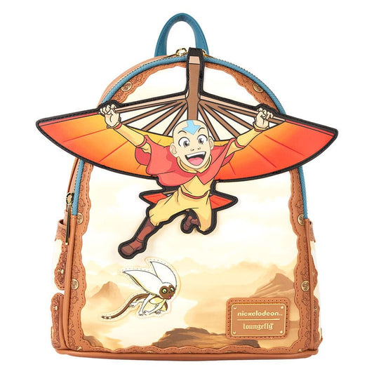 Nickelodeon by Loungefly Mini Rucksack Avatar: The Last Airbender Aang Glider Staff - Smalltinytoystore
