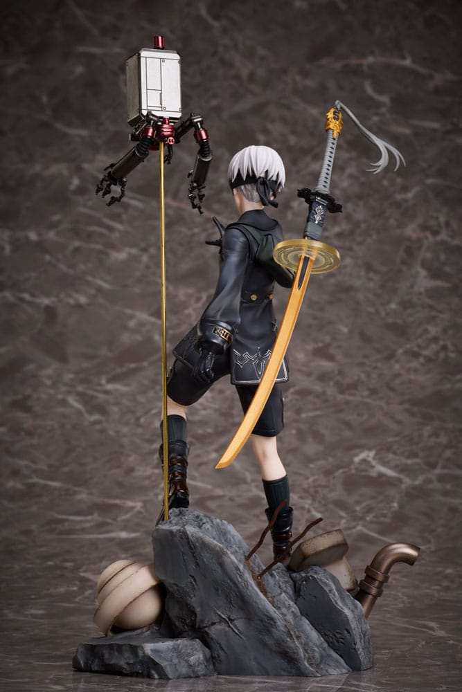 NieR:Automata 1/7 Statue PVC 9S Deluxe Version 23 cm - Smalltinytoystore