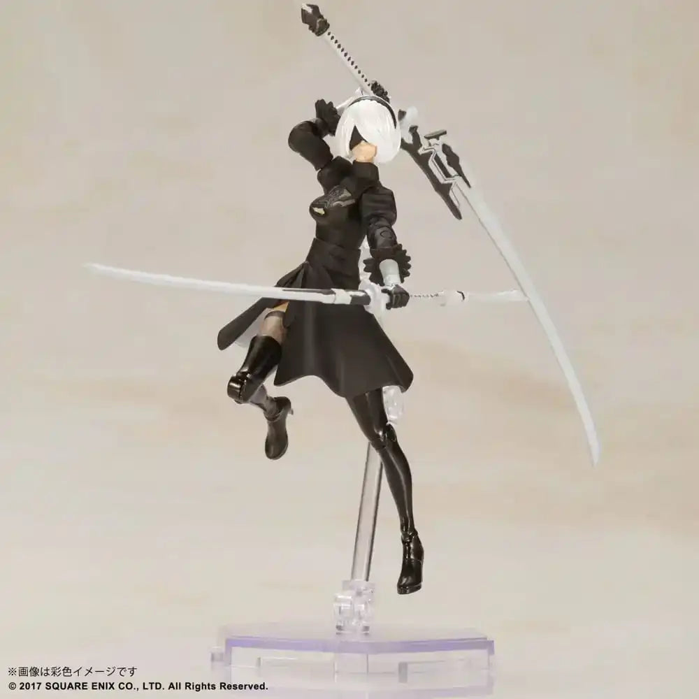 NieR Automata Actionfigur Plastic Model Kit 2B & 9S 7 cm