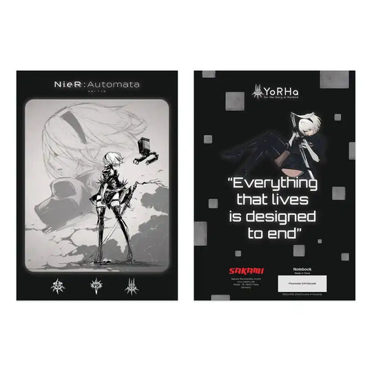 NieR: Automata Ver1.1a Notizbuch - Smalltinytoystore