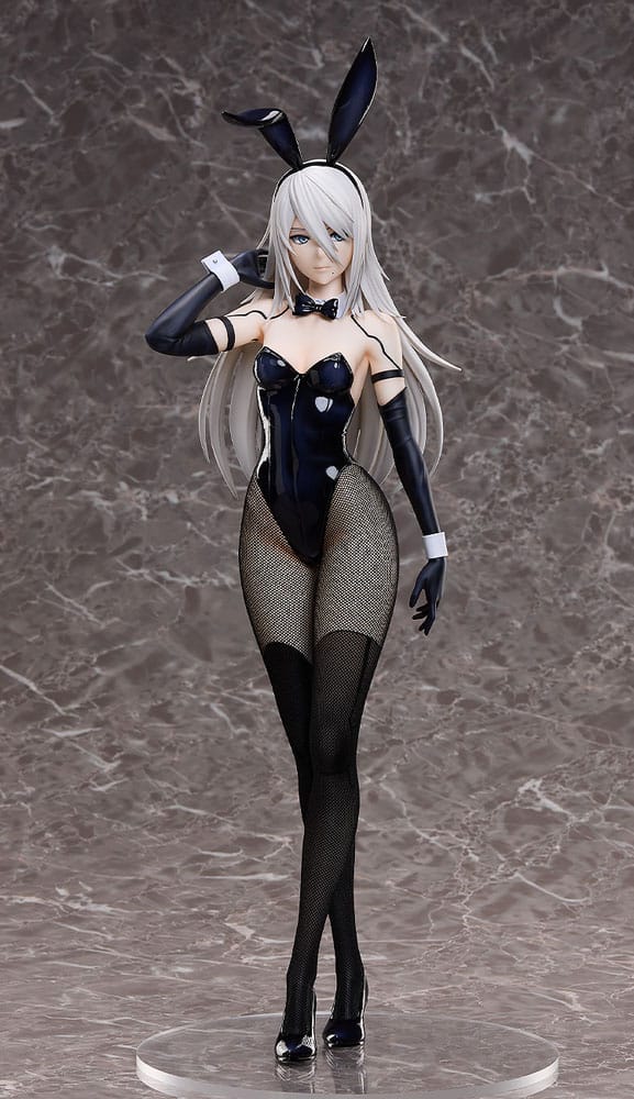 NieR:Automata Ver1.1a PVC Statue 1/4 A2 (YoRHa Type A No. 2): Bunny Ver. 50 cm - Smalltinytoystore