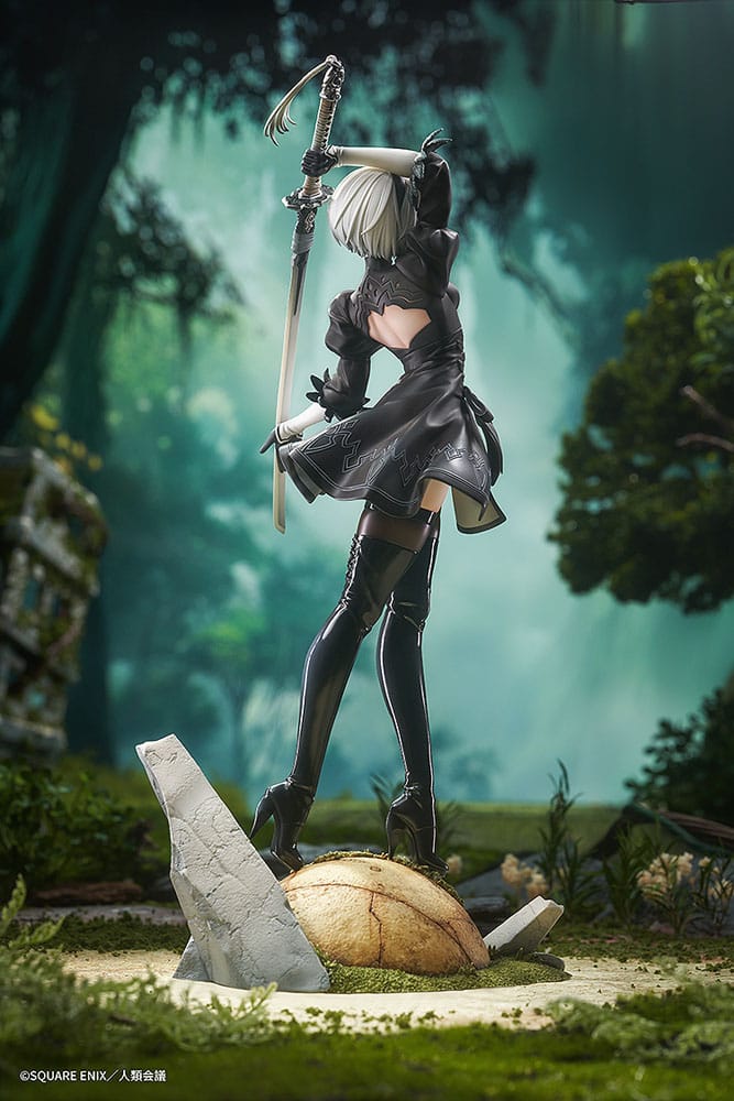 NieR: Automata Ver1.1a PVC Statue 1/7 2B (YoRHa No.2 Type B) 30 cm - Smalltinytoystore