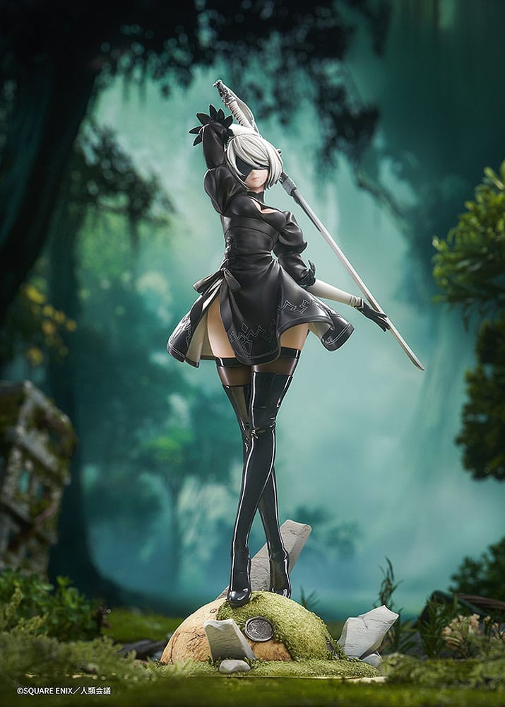 NieR: Automata Ver1.1a PVC Statue 1/7 2B (YoRHa No.2 Type B) 30 cm - Smalltinytoystore