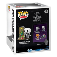 Nightmare before Christmas 30th POP! Deluxe Vinyl Figur Jack w/C.Town Door 9 cm - Smalltinytoystore