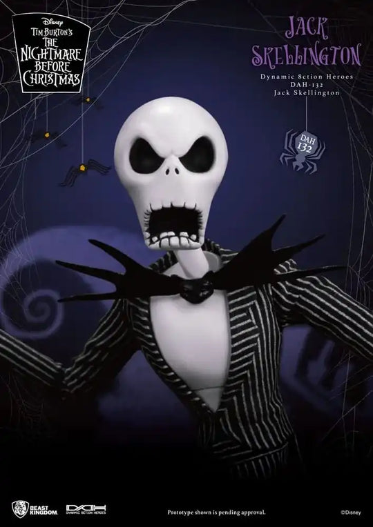 Nightmare before Christmas 8ction Heroes Actionfigur 1/9 Jack 21 cm - Smalltinytoystore
