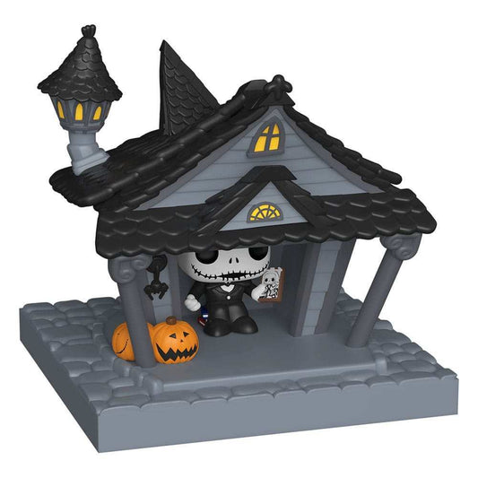 Nightmare before Christmas Bitty POP! Town Vinyl Figur Jack at Home - Smalltinytoystore