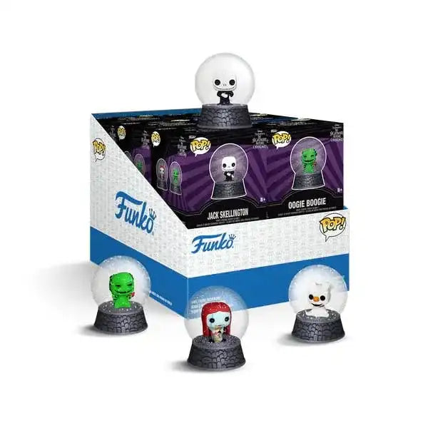 Nightmare before Christmas by Loungefly Schlüsselanhänger Blind Snowglobes Display (12) - Smalltinytoystore