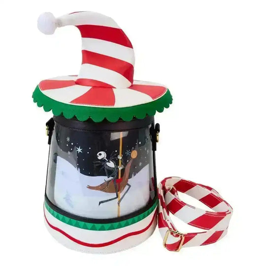 Nightmare before Christmas by Loungefly Umhängetasche Candy Cane Jack - Smalltinytoystore