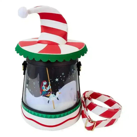 Nightmare before Christmas by Loungefly Umhängetasche Candy Cane Jack - Smalltinytoystore