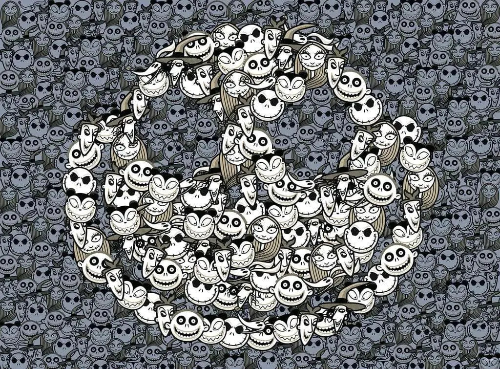 Nightmare Before Christmas Challenge Puzzle König des Schreckens (500 Teile) - Smalltinytoystore