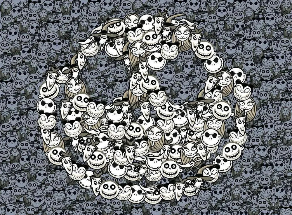 Nightmare Before Christmas Challenge Puzzle König des Schreckens (500 Teile) - Smalltinytoystore