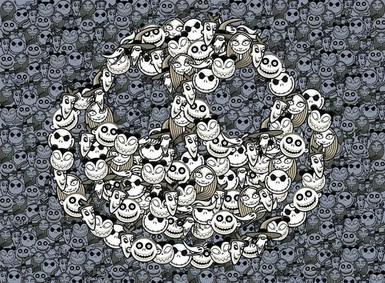 Nightmare Before Christmas Challenge Puzzle König des Schreckens (500 Teile) - Smalltinytoystore
