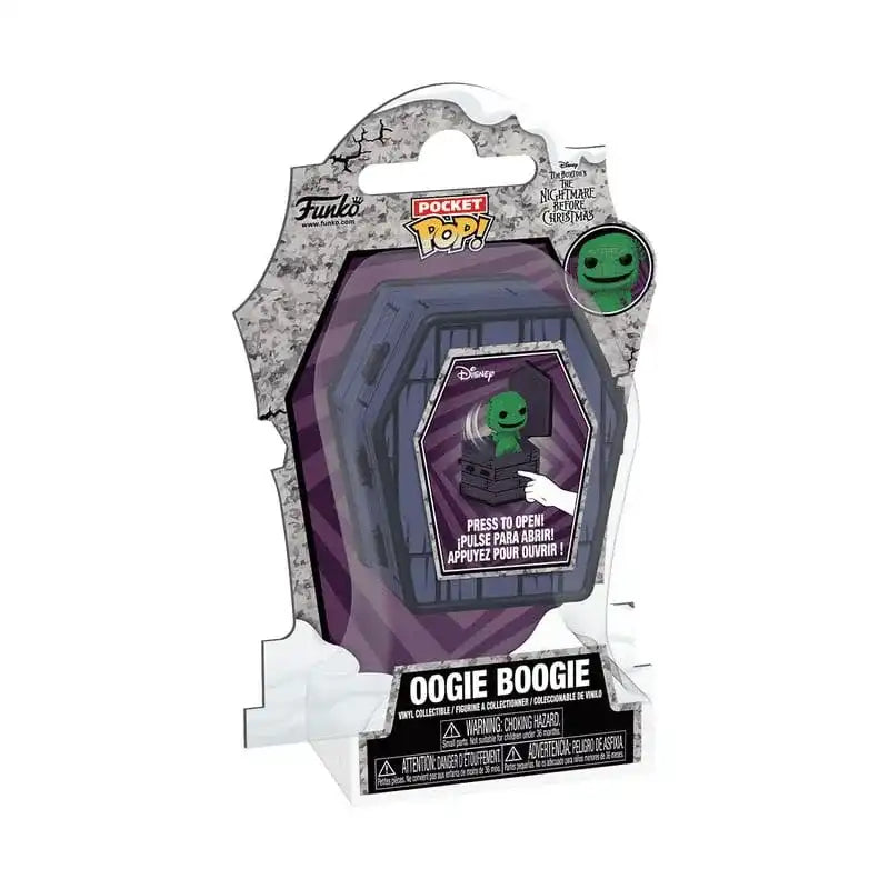 Nightmare Before Christmas Coffin Pocket POP! Vinyl Figur Oogie Boogie 6 cm - Smalltinytoystore