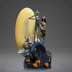 Nightmare before Christmas Deluxe Art Scale Statue 1/10 Jack and Sally 39 cm - Smalltinytoystore