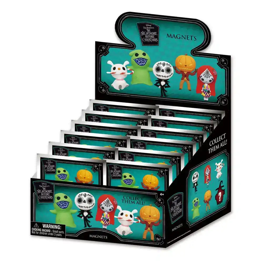 Nightmare before Christmas Magnete blind pack Series 2 Display (12) - Smalltinytoystore