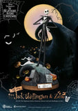 Nightmare before Christmas Master Craft Statue Jack Skellington & Zero 39 cm - Smalltinytoystore
