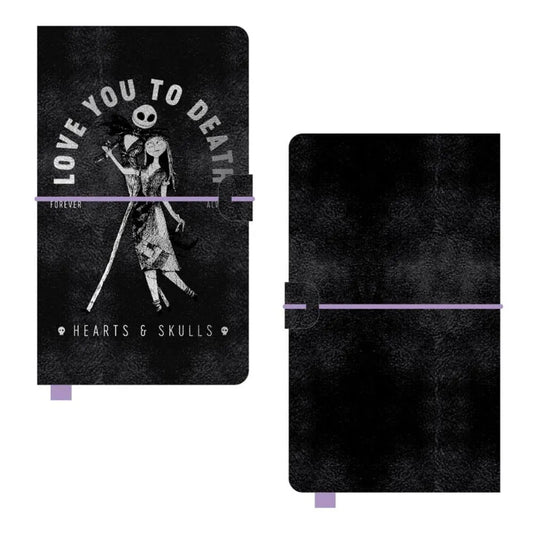 Nightmare before Christmas Premium Notizbuch A5 Sally & Jack - Smalltinytoystore