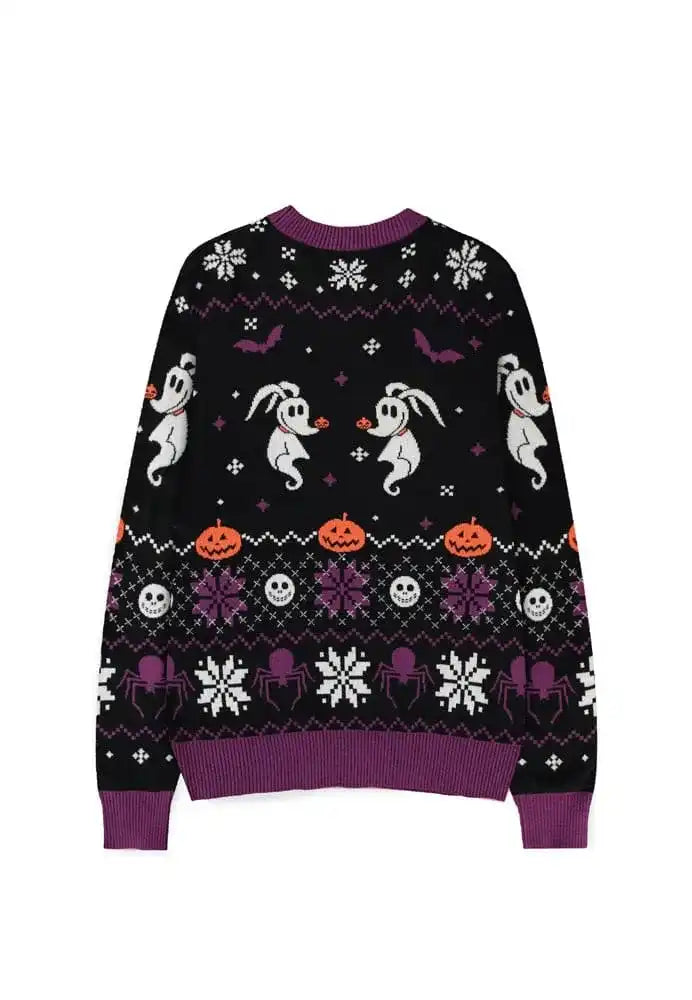 Nightmare Before Christmas Pullover Glow in the Dark (Christmas Jumper) Größe M - Smalltinytoystore