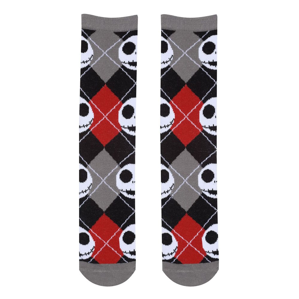 Nightmare Before Christmas Socken Jack Logo L-XL - Smalltinytoystore