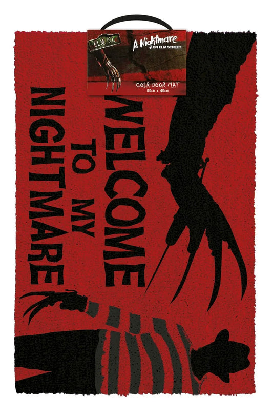 Nightmare on Elm Street Fußmatte Welcome Nightmare 40 x 60 cm - Smalltinytoystore