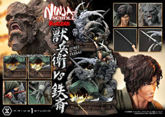 Ninja Scroll Ultimate Premium Masterline Series Statue 1/4 Jubei Versus Tessai 101 cm - Smalltinytoystore