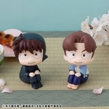 Nintama Rantaro Look Up PVC Statue Hansuke Doi & Rikichi Yamada Set (with gift) 11 cm - Smalltinytoystore