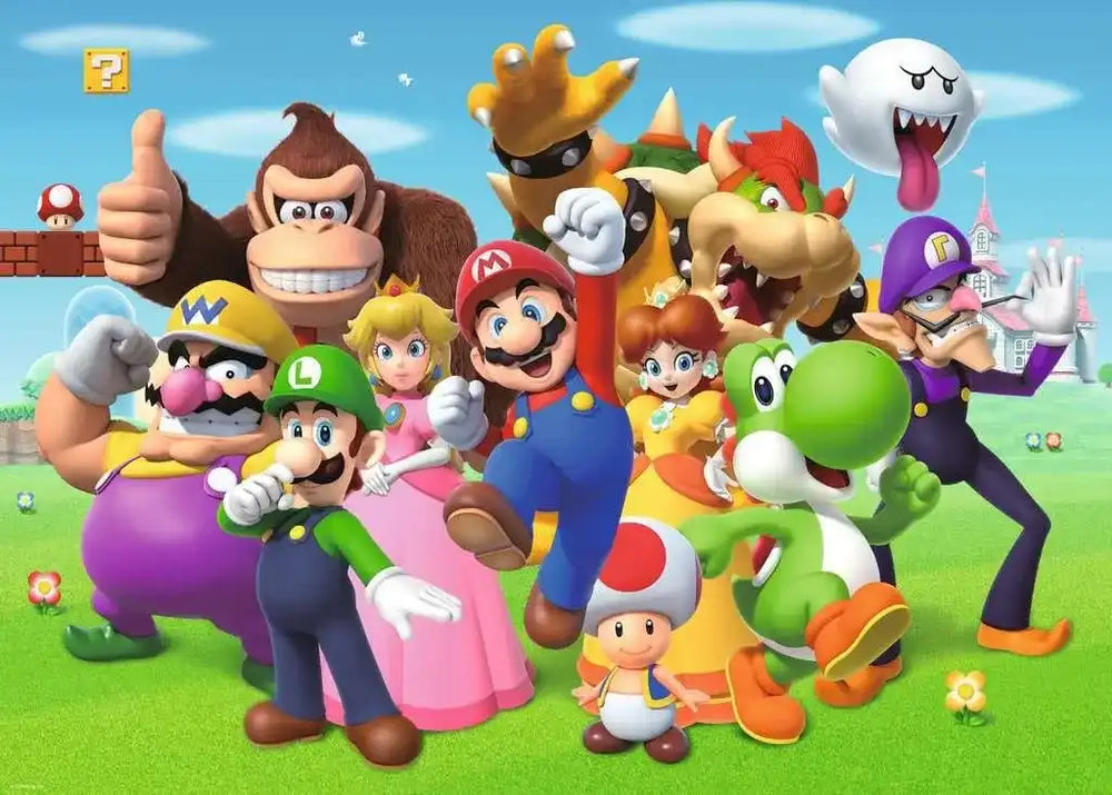 Nintendo Challenge Puzzle Super Mario (1000 Teile) - Smalltinytoystore