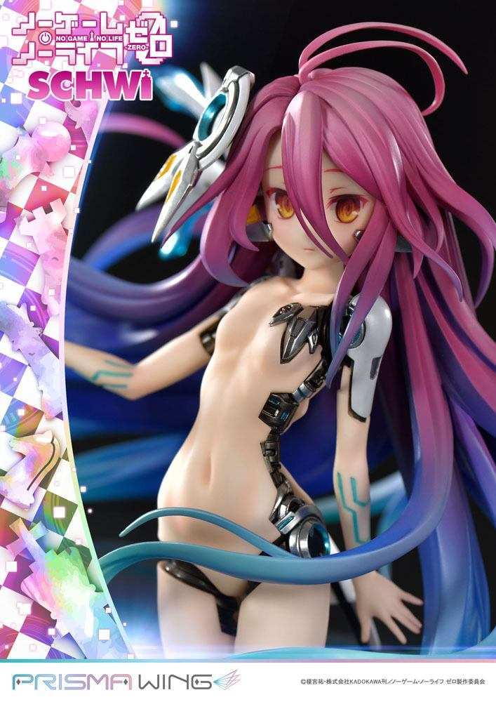 No Game No Life Prisma Wing PVC Statue 1/7 Schwi 26 cm - Smalltinytoystore
