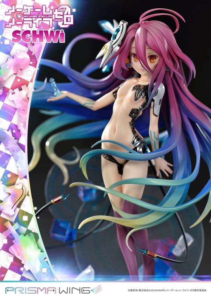 No Game No Life Prisma Wing PVC Statue 1/7 Schwi 26 cm - Smalltinytoystore