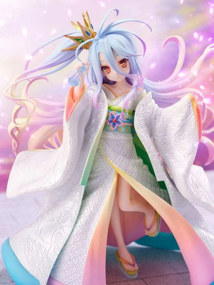 No Game no Life PVC Statue 1/7 Shiro -Shiromuku- 23 cm - Smalltinytoystore