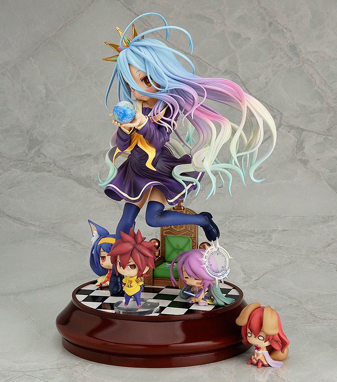 No Game No Life Statue 1/7 Shiro 20 cm - Smalltinytoystore