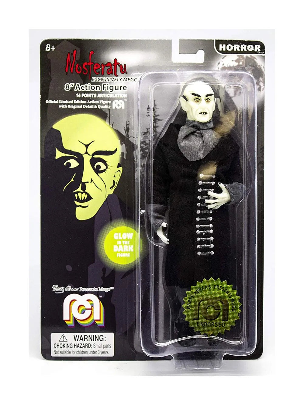 Nosferatu Actionfigur Nosferatu (Glow in the Dark) 20 cm - Smalltinytoystore
