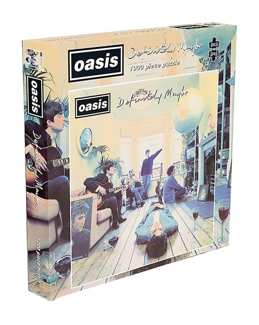 Oasis: Definitely Maybe 1000 Piece Jigsaw Puzzle - Smalltinytoystore