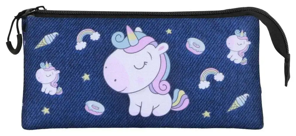Oh My Pop! Triple Federmäppchen Sweety Dark Blue