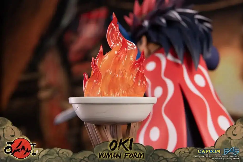 Okami Statue Oki (Human Form) 38 cm - Smalltinytoystore