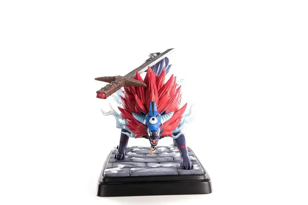 Okami Statue Oki (Wolf Form) 35 cm - Smalltinytoystore