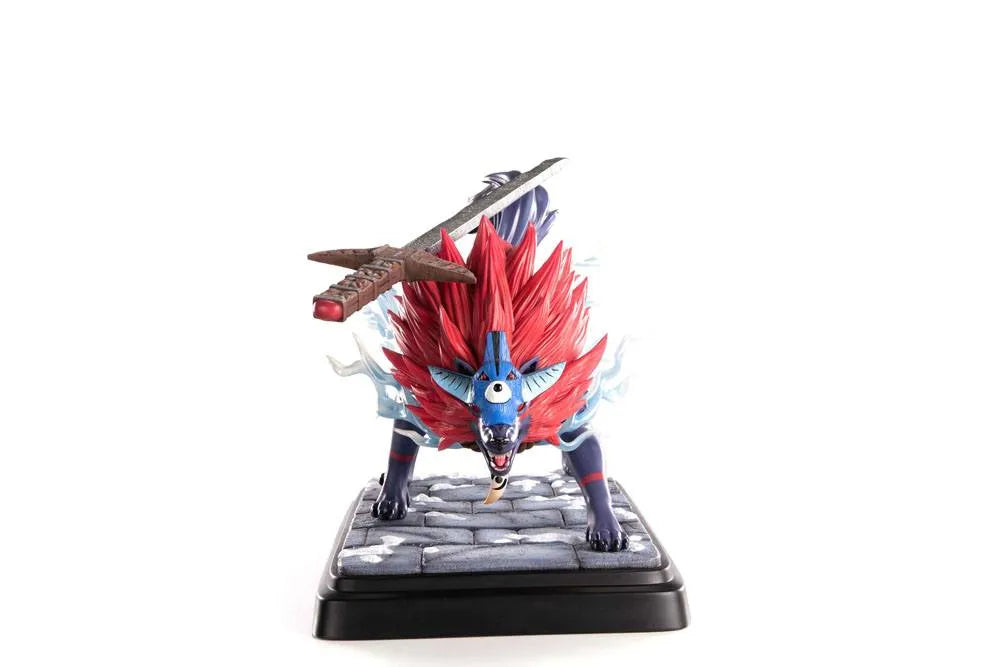Okami Statue Oki (Wolf Form) 35 cm - Smalltinytoystore